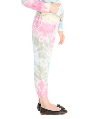 Girls' Pastel Tie Dyed Slouchy Pants - Little Kid, Big Kid