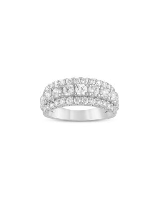 Bloomingdale's Fine Collection - Diamond Multi-Row Band in Platinum, 2.25 tcw