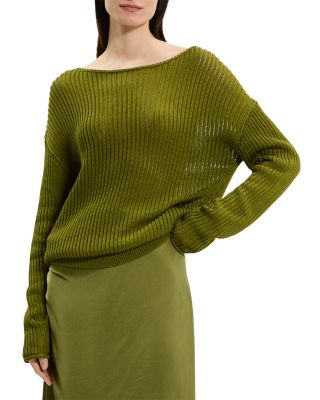Theory - Easy Open Neck Pullover Sweater