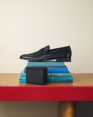 Men's Bonny Venice Gancini Leather Loafers