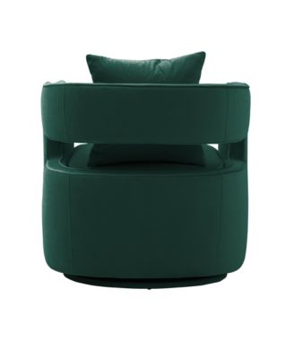Kennedy Velvet Swivel Chair