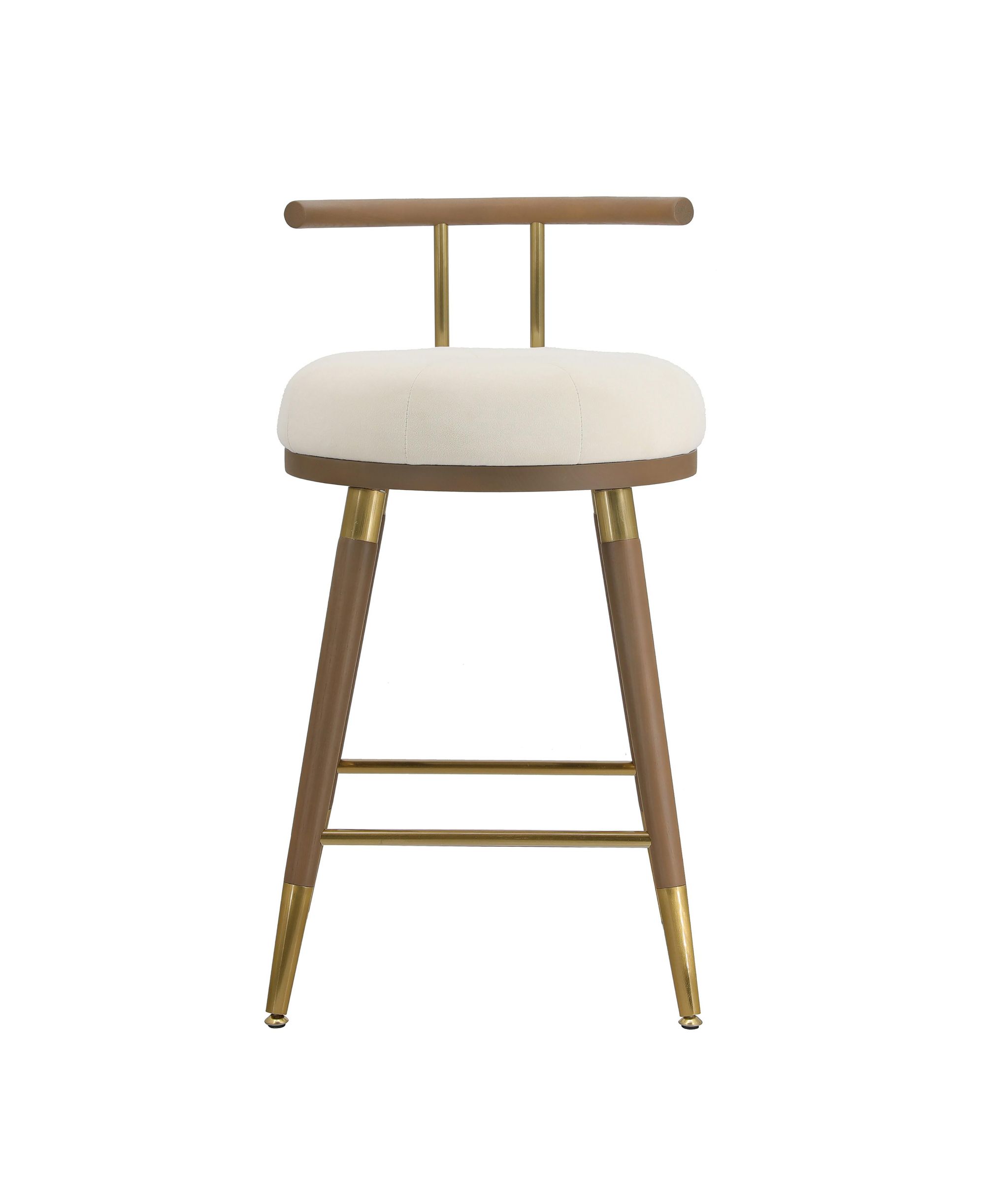 Juniper Velvet Counter Stool — Image 3