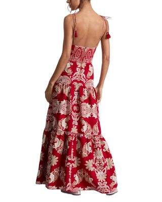 Minka Tie Front Maxi Dress