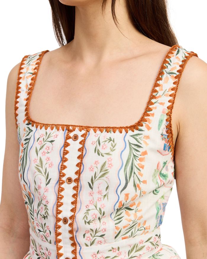 Alaia Scarf Mini Dress