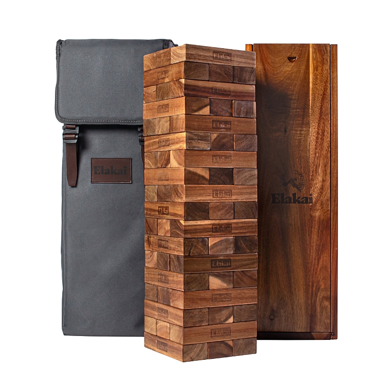 Elakai Giant Acacia Woodlander Mountain Blocks Set