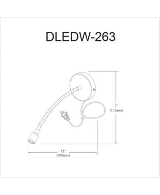 3W Wynne LED Wall Sconce