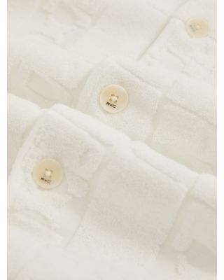 CHE KALA Jacquard Monogram Button Shirt