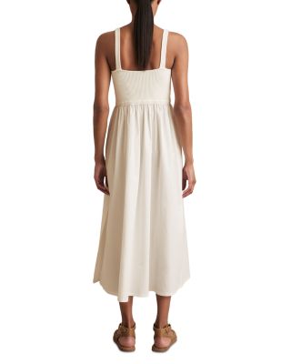 Kori Knit Cotton Mix Midi Dress