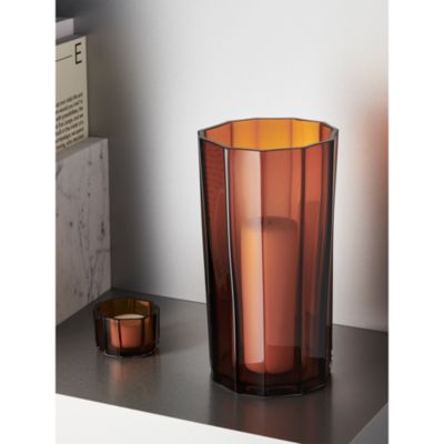 Reed Hurricane Lamp Candle Holder