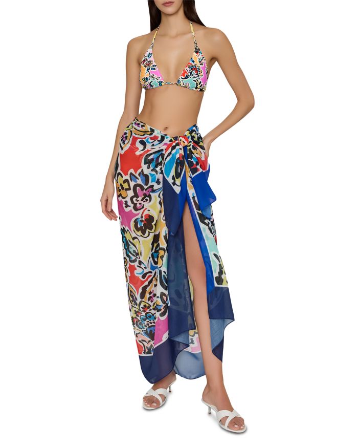 Rainbow Oasis Cover-Up Sarong