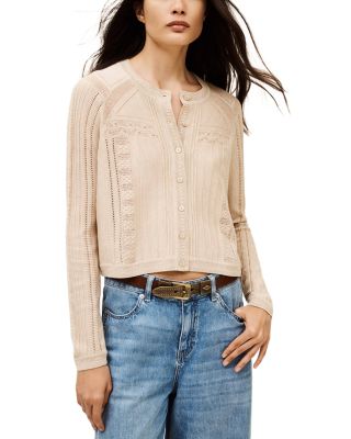 Puria Pointelle Cardigan