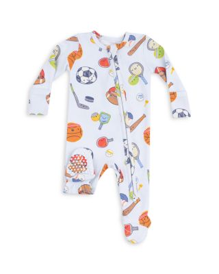 Boys' Sports Ball Friends Zipper Footie - Baby
