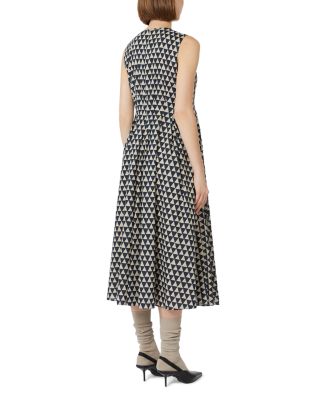 Eloise Ultramarine Cotton Dress