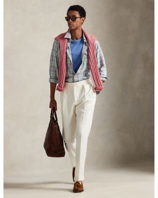 Classic Fit Plaid Twill Shirt