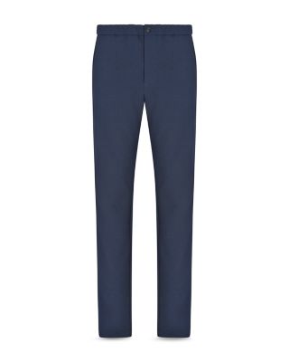 Regular Fit Crepe Jersey Trousers