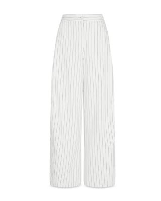 Garment Dyed Wide Leg Pants