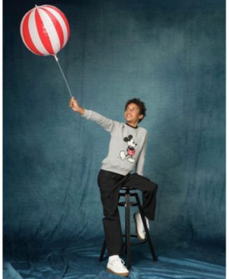 Unisex Classic Mickey Raglan Fleece Sweatshirt - Little Kid, Big Kid