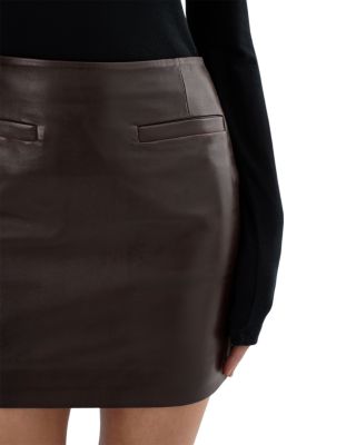 Rowan Leather Skirt