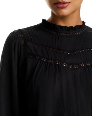 Reyna Lace Trim Top