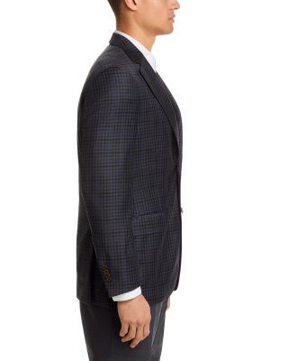 Flynn Check Windowpane Wool Regular Fit Sportscoat