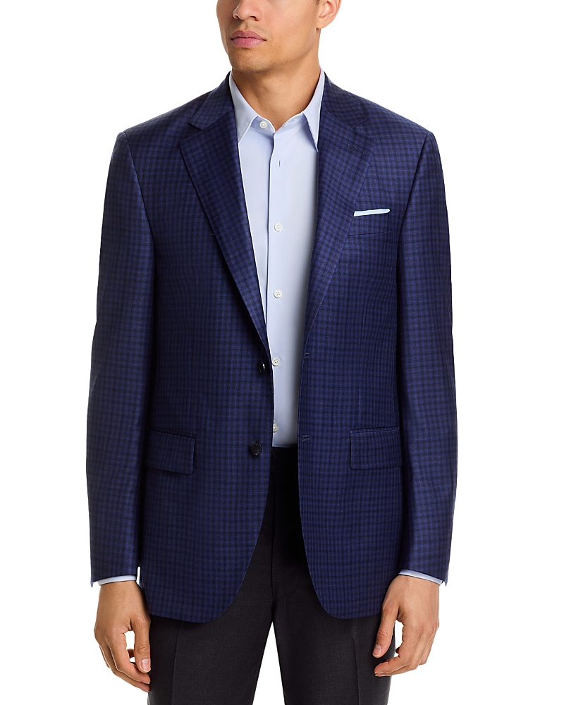 Peter Millar Flynn Checkered Wool Regular Fit Sportscoat