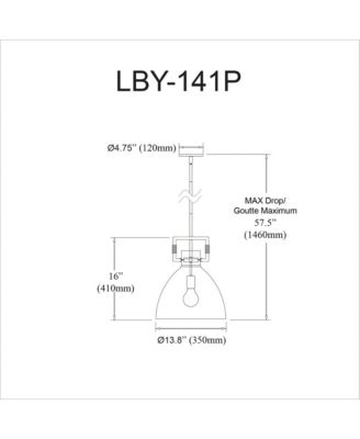 Liberty 1 Light Pendant