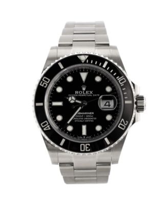 Pre-Owned Rolex - Oyster Perpetual Submariner Date Automatic Watch in Stainless Steel and Cerachrom 41mm