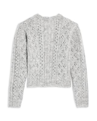 Girls' Bjarnros Long Sleeve Crewneck Cardigan, Big Kid, Little Kid - Exclusive