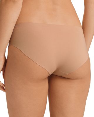 Invisible Cotton Blend Hi Cut Brief
