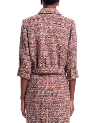 Jia Tweed Crop Jacket