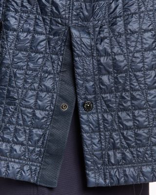 Coated Quilted Jacket