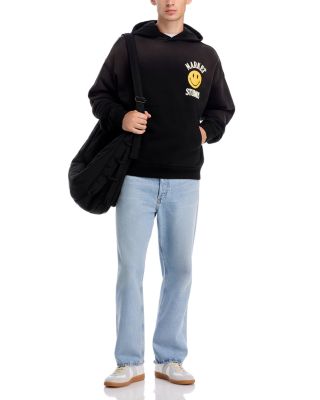 Double Smiley Graphic Hoodie