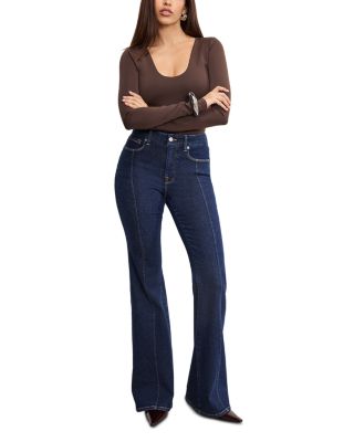 Good Legs Flare Jeans in Indigo 983