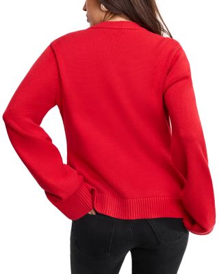 Button Front Knit Cardigan