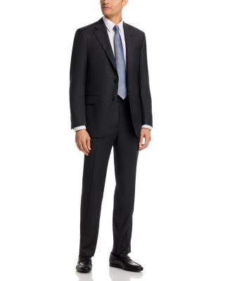 Flynn Solid Classic Wool Regular Fit Suit