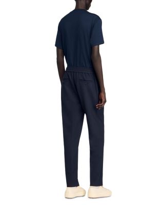 Straight Leg Drawstring Trousers