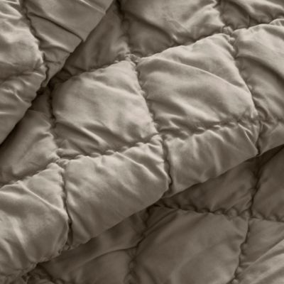 Signature Hand Stitched Cloud Comforter Set, Full/Queen