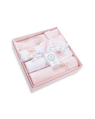 Girl' Sweet Bear Six Piece Gift Box Set - Baby