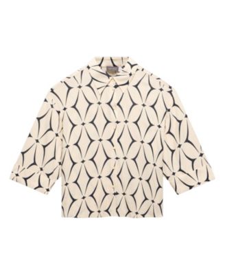  Women's Geo Print Resort Shirt