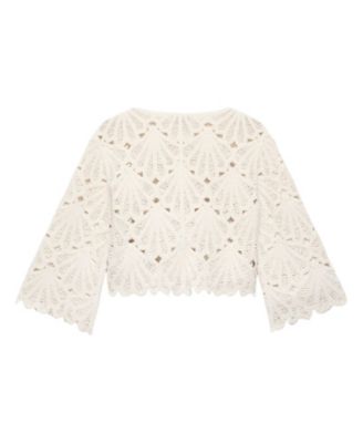  Women's Crochet Knited Top