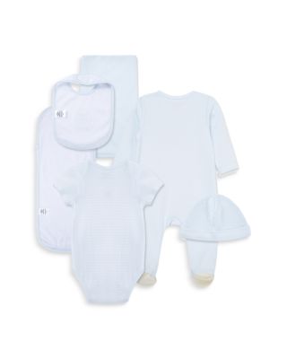 Boys' Cute Bear Six Piece Gift Box Set - Baby