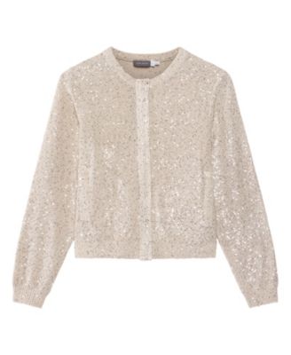 Women's Sequin Knit Cardigan