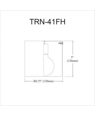 Theron 1 Light Flush Mount