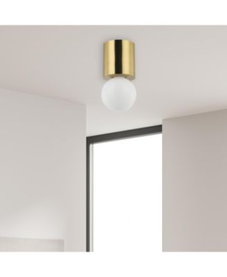 Theron 1 Light Flush Mount - Globe