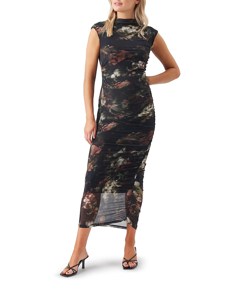 Ripe Maternity Vella Nursing Dress In Black