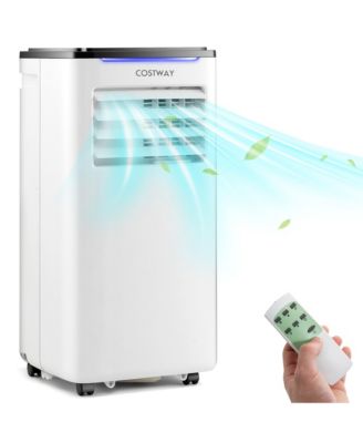 Costway - 5200 BTU (8000 BTU ASHRAE) Portable Air Conditioner 3-in-1 AC Unit w/ Cool Dehum Fan Sleep Mode