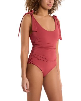 Ruched One Piece Swimsuit