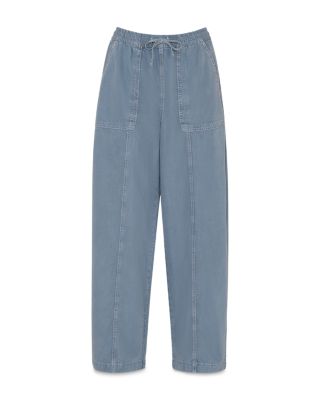 Contrast Stitch Pants