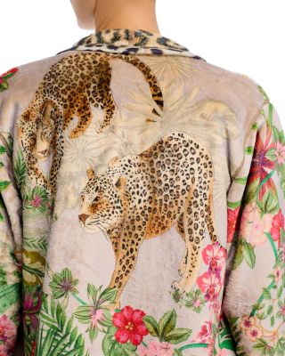 Joan Wrap Printed Jacket