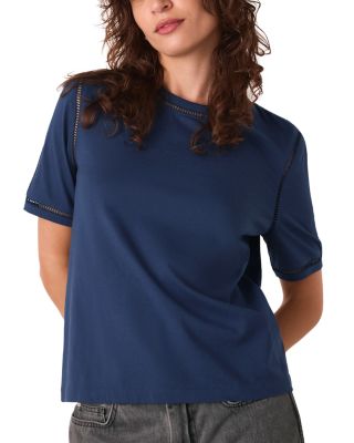 Whistles - Openwork Trim Tee